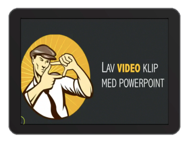 Brug video i dine PowerPoint præsentationer