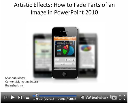 Effekter på billeder i din PowerPoint