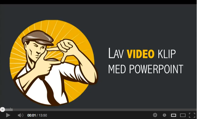 Lav video klim med PowerPoint